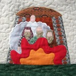 Fiery Furnace Bible quilt block