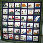 Old Testament Bible quilt by Rosemary Youngs